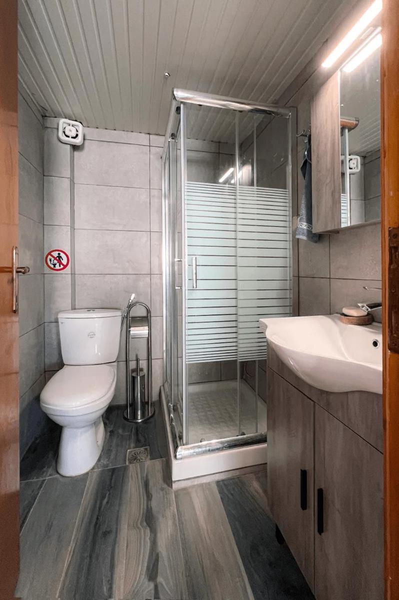 Apartament Seahouse With View Psakoudia Zewnętrze zdjęcie