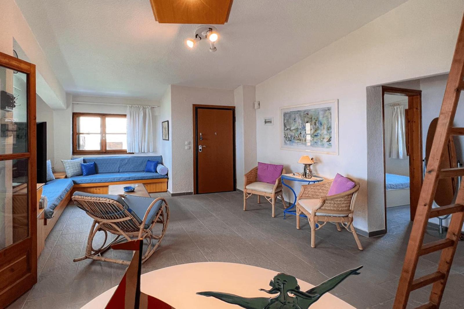 Apartament Seahouse With View Psakoudia Zewnętrze zdjęcie